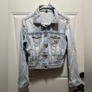 PATTERNED JEAN JACKET